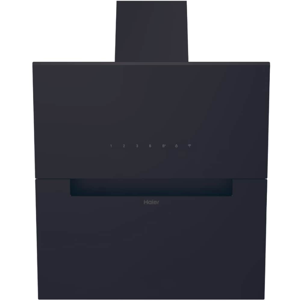 Hota decorativa HAIER HADG6CBS4BWIFI, 1 motor, 624 m3/h, L 60 cm, negru