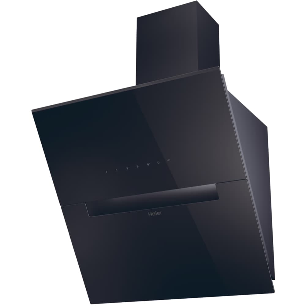 Hota decorativa HAIER HADG6CBS4BWIFI, 1 motor, 624 m3/h, L 60 cm, negru