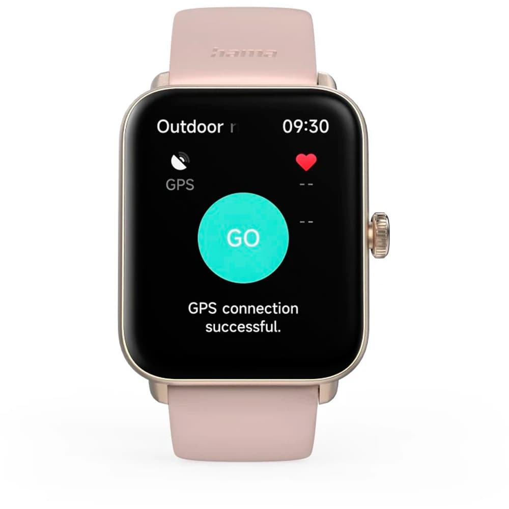 Smartwatch HAMA 6010, Android/iOS, GPS, roz