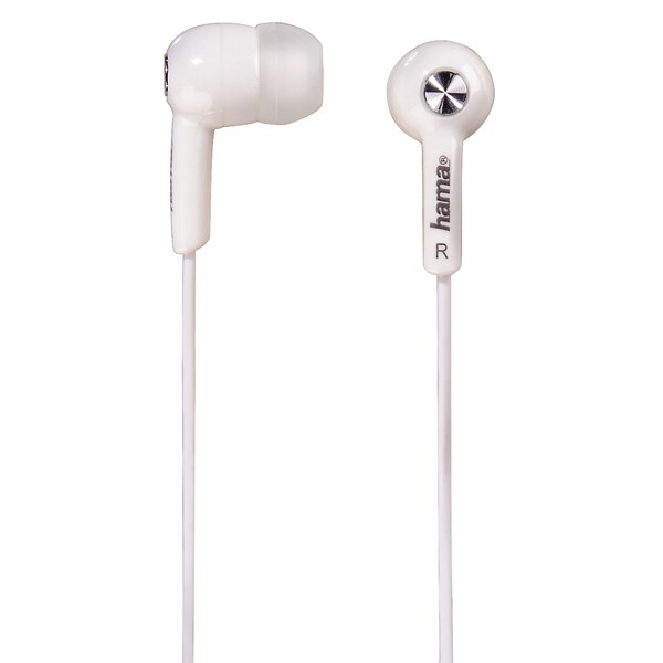 Casti HAMA HK-3028, Cu Fir, In-Ear, alb