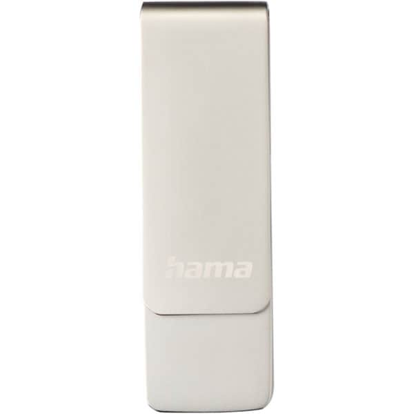 Memorie USB HAMA Rotate Pro 182484, 32GB, USB 3.0, argintiu