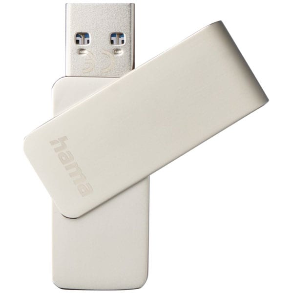 Memorie USB HAMA Rotate Pro 182484, 32GB, USB 3.0, argintiu