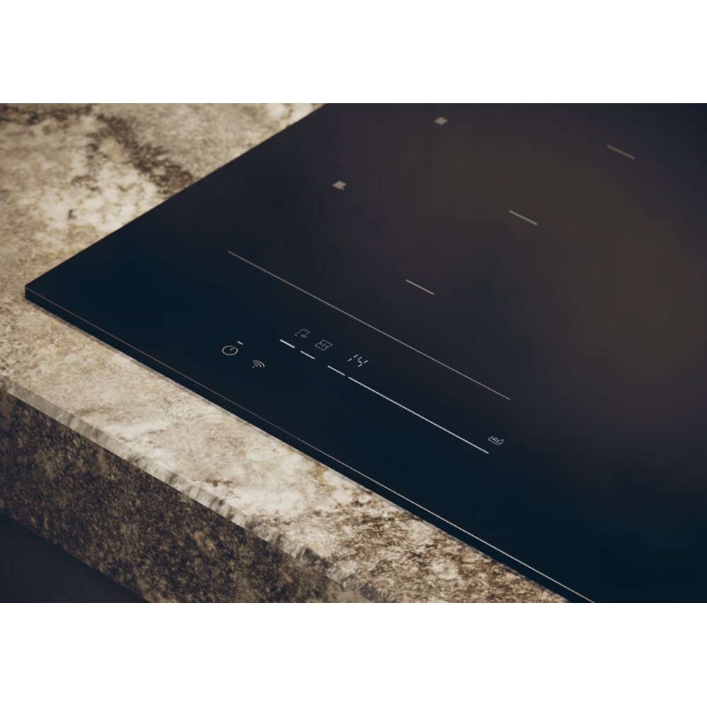 Plita incorporabila HAIER HAMTB56IWCS, Inductie, 4 arzatoare, Touch control, negru