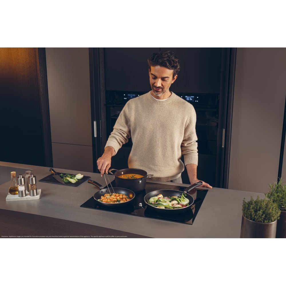 Plita incorporabila HAIER HAMTB56IWCS, Inductie, 4 arzatoare, Touch control, negru