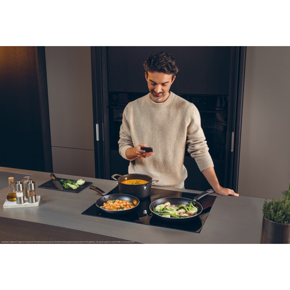 Plita incorporabila HAIER HAMTB56IWCS, Inductie, 4 arzatoare, Touch control, negru