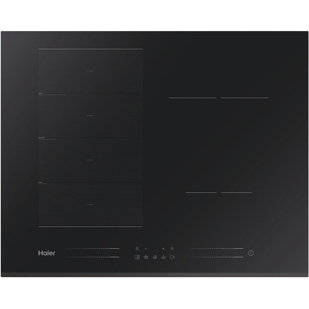 Plita incorporabila HAIER HAMTSJ54MB1, Inductie, 4 arzatoare, Touch Control, negru