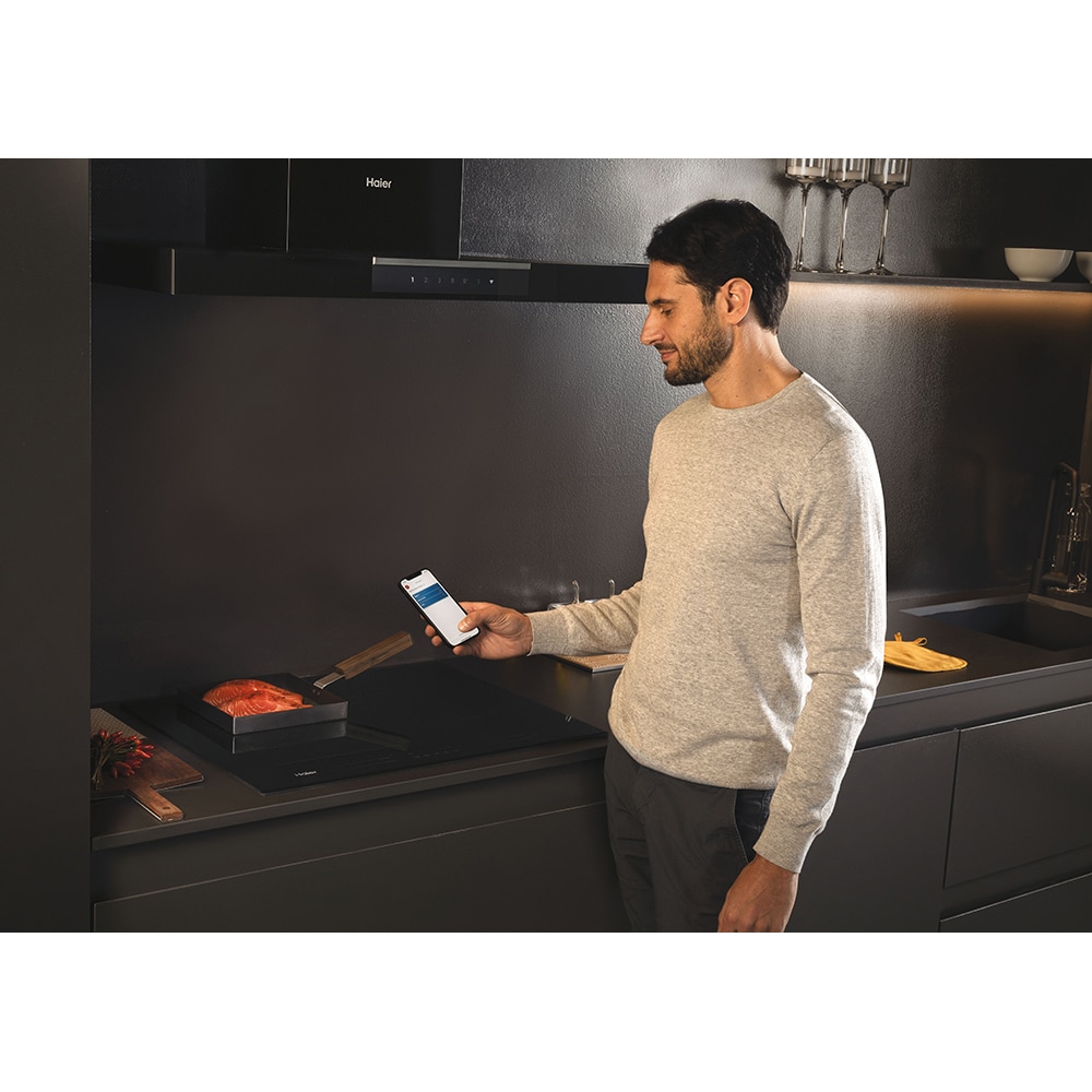 Plita incorporabila HAIER HAMTSJ54MB1, Inductie, 4 arzatoare, Touch Control, negru