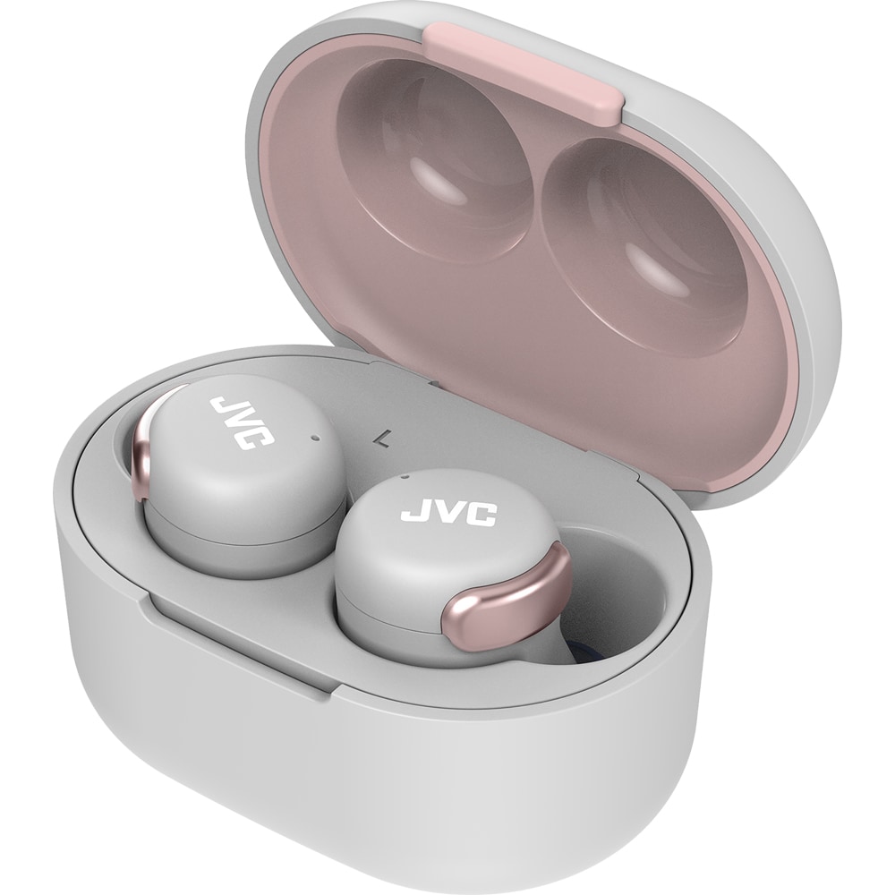 Casti JVC HA-Z330T-P-U, True Wireless, Bluetooth, In-Ear, Microfon, Noise Canceling, roz