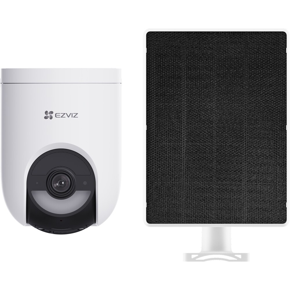 Camera IP Wireless EZVIZ HB8 Lite 4G, 2K+, IP, panou solar, Night Vision, alb