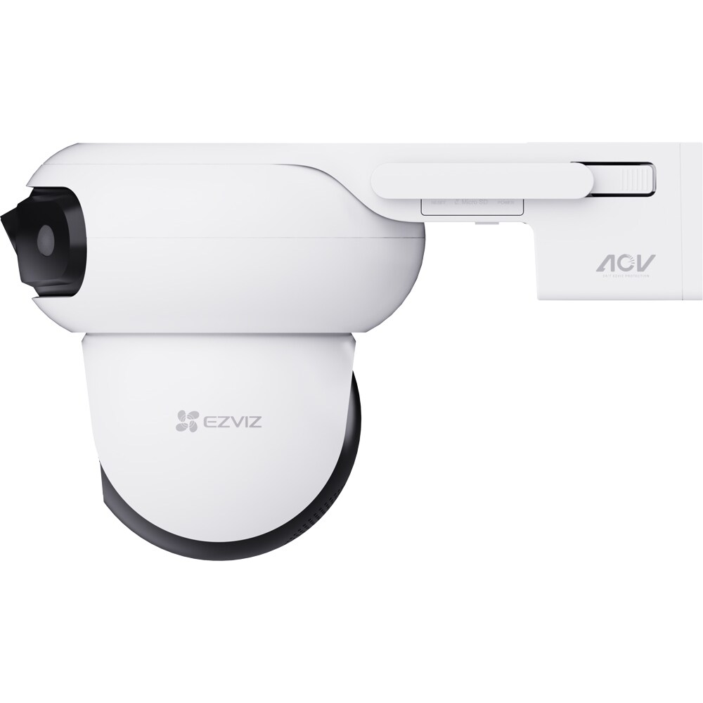 Camera IP Wireless EZVIZ HB90x 4G, 2K+, IR, panou solar, Night Vision, alb
