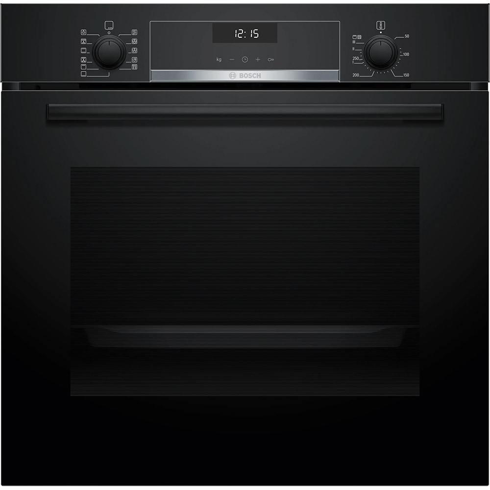Cuptor incorporabil BOSCH HBG537EB4, Electric, Autocuratare EcoClean, 71 l, Clasa A+, negru