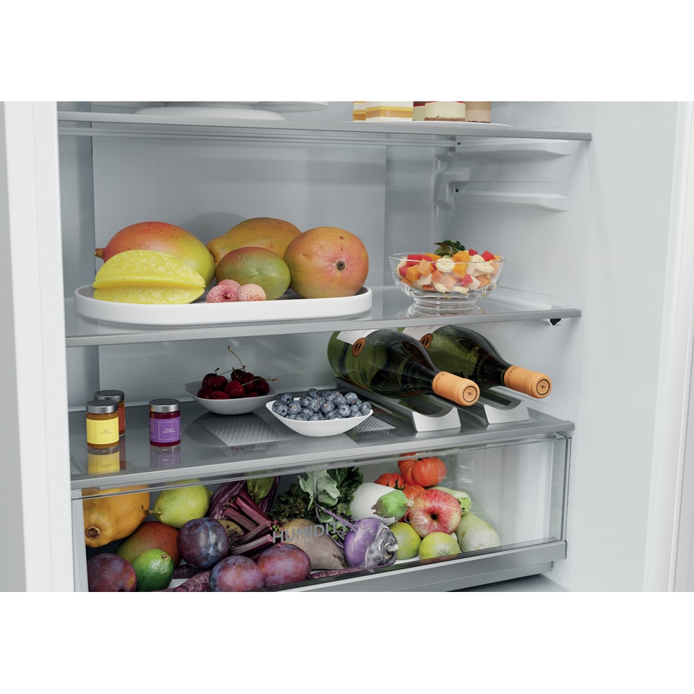 Combina frigorifica incorporabila HAIER HBQW5719E, Total No Frost, 382 l, H 193.5 cm, Clasa E, Wi-Fi