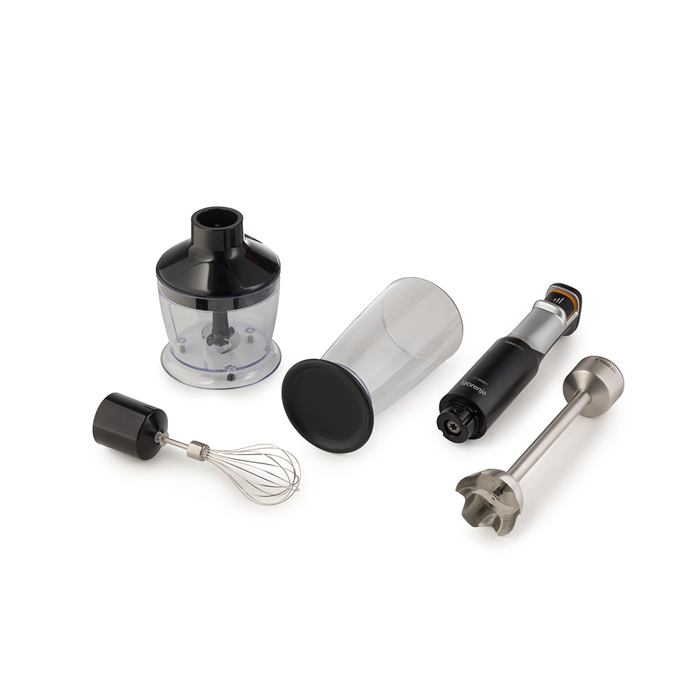 Mixer vertical GORENJE HBX1500VX, 0.8l, 1500W, negru-argintiu