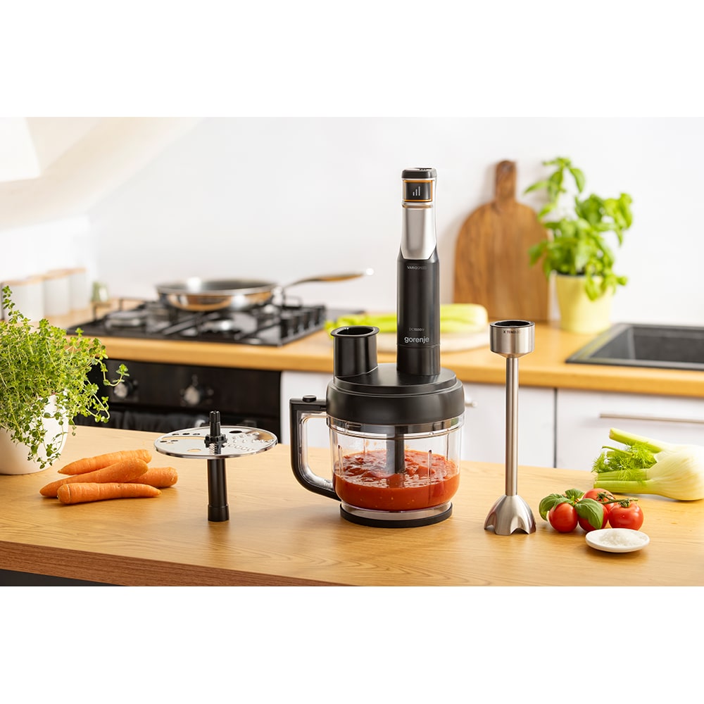 Mixer vertical GORENJE HBX1500VXC, 2.2l, 1500W, negru-argintiu