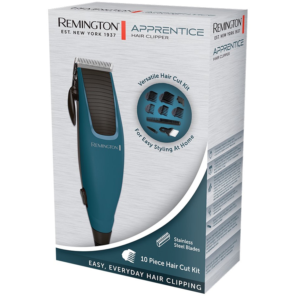 Aparat de tuns REMINGTON Apprentice HC5020, retea, 3-18mm, albastru