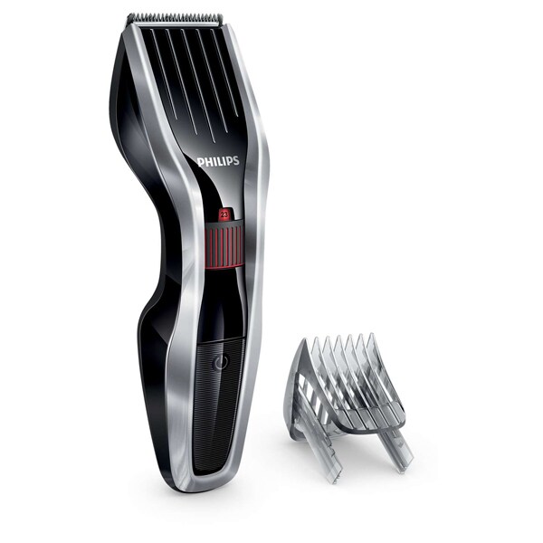 Aparat de tuns PHILIPS Hairclipper HC5440/15, acumulator, 75 min autonomie, 24 trepte, negru-argintiu