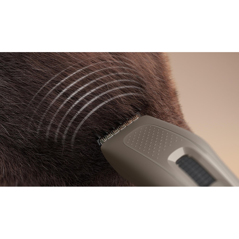 Aparat de tuns PHILIPS HC5722/15, acumulator, autonomie 75 min, maro