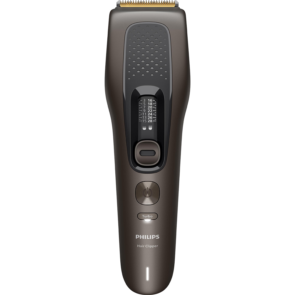 Aparat de tuns PHILIPS HC9722/15, acumulator, 180 min autonomie, maro
