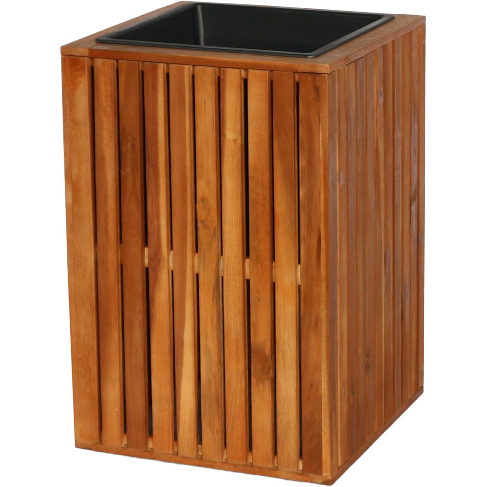Jardiniera GARDEN STAR Acacia HD-11763, 40x40x60cm, maro