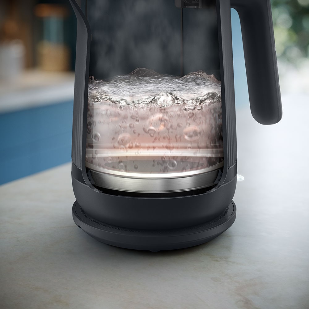 Fierbator apa PHILIPS Seria 3000 HD9411/90, 1.7l, 2200W, negru