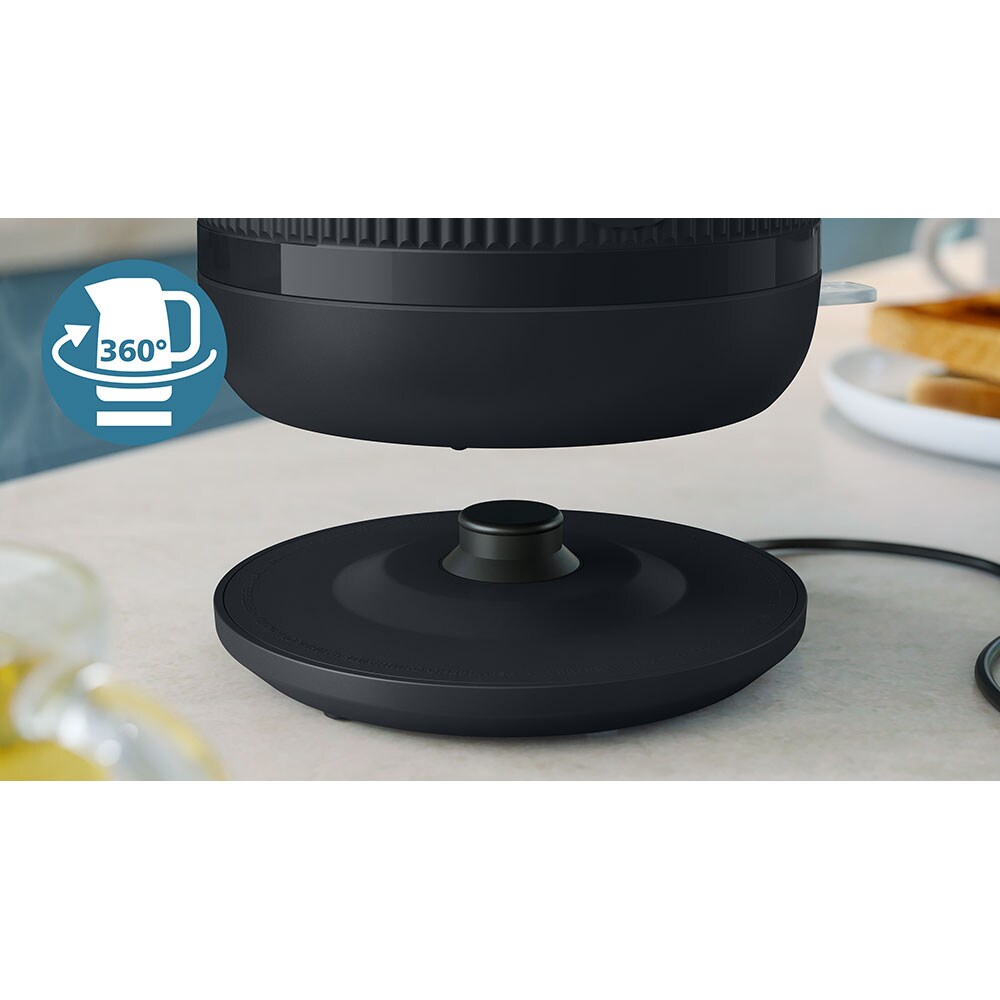 Fierbator apa PHILIPS Seria 3000 HD9411/90, 1.7l, 2200W, negru