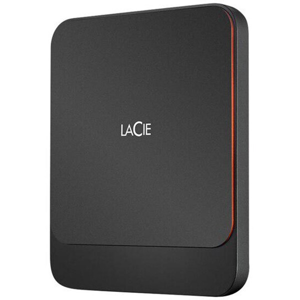 SSD extern LACIE STHK500800, 500GB, USB Type-C, negru