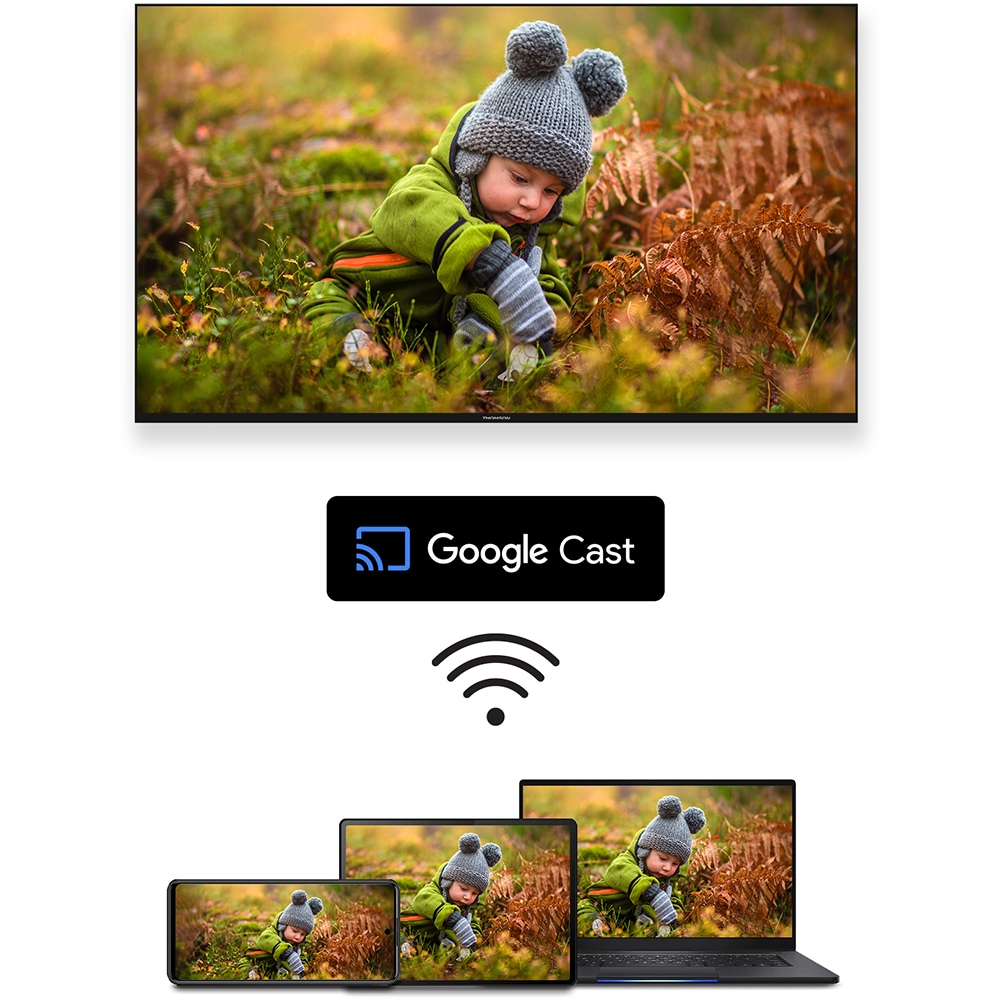 Mediaplayer THOMSON Streaming Box Plus 270, 4K, Wi-Fi, Bluetooth, HDMI, HDR10, negru