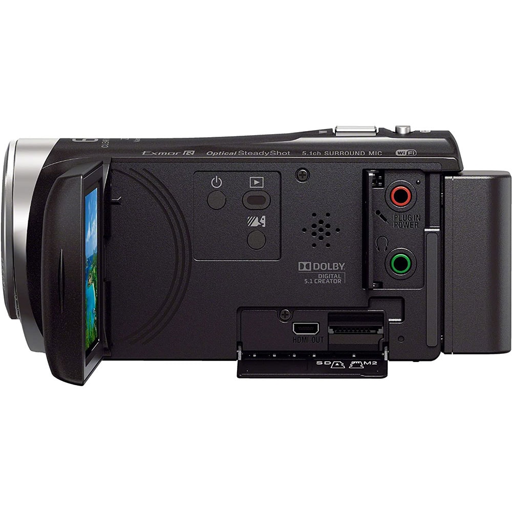 Camera video SONY Handycam HDR-CX450, Full HD, Wi-Fi, NFC, negru