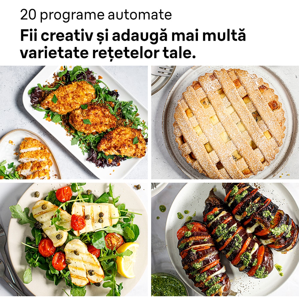 Friteuza cu aer cald BRAUN MultiFry 5 3in1 HF5073, 6l, 1.6 kg, 2000W, negru-argintiu