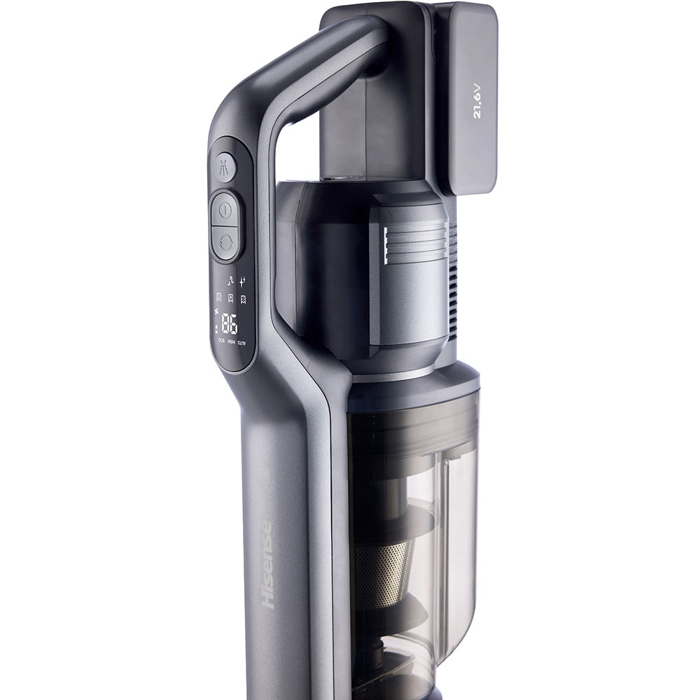 Aspirator vertical HISENSE HFC743169BKA, 0.6l, 21.6V, autonomie max 75 min, antracit