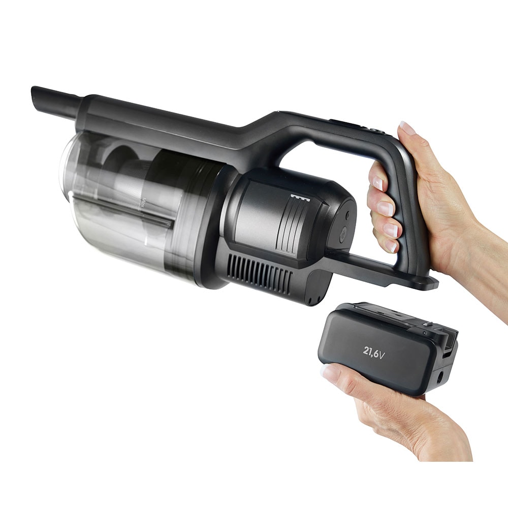 Aspirator vertical HISENSE HFC743169BKA, 0.6l, 21.6V, autonomie max 75 min, antracit