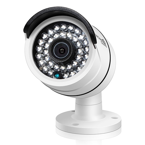 Kit supraveghere video HOMEGUARD Platinum HD CCTV HGDVK87704, 4 camere Full HD, DVR, 8 canale, alb