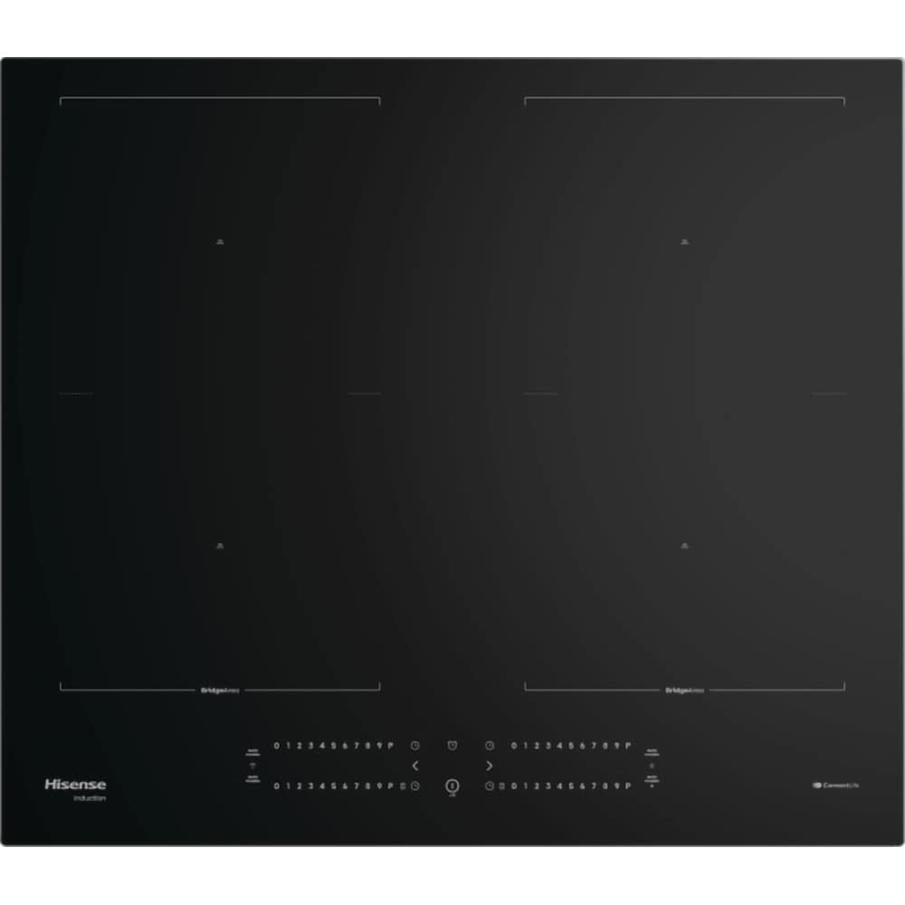 Plita incorporabila HISENSE HI6442BSCWF, Inductie, 4 arzatoare, Touch Control, negru