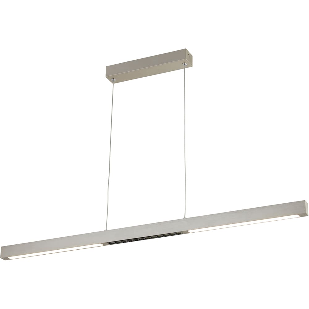 Lustra LED KLAUSEN Himera, 36W, 4000K, IP20, argintiu