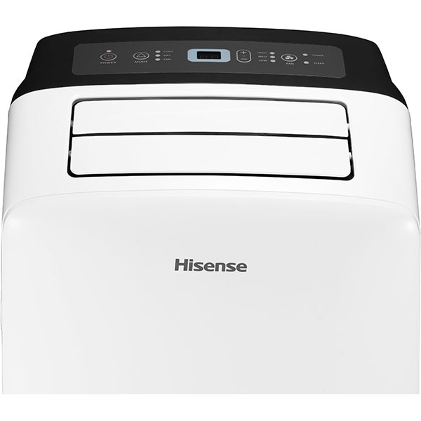 Aer conditionat portabil HISENSE APC09, 9000 BTU, A, kit instalare inclus, alb