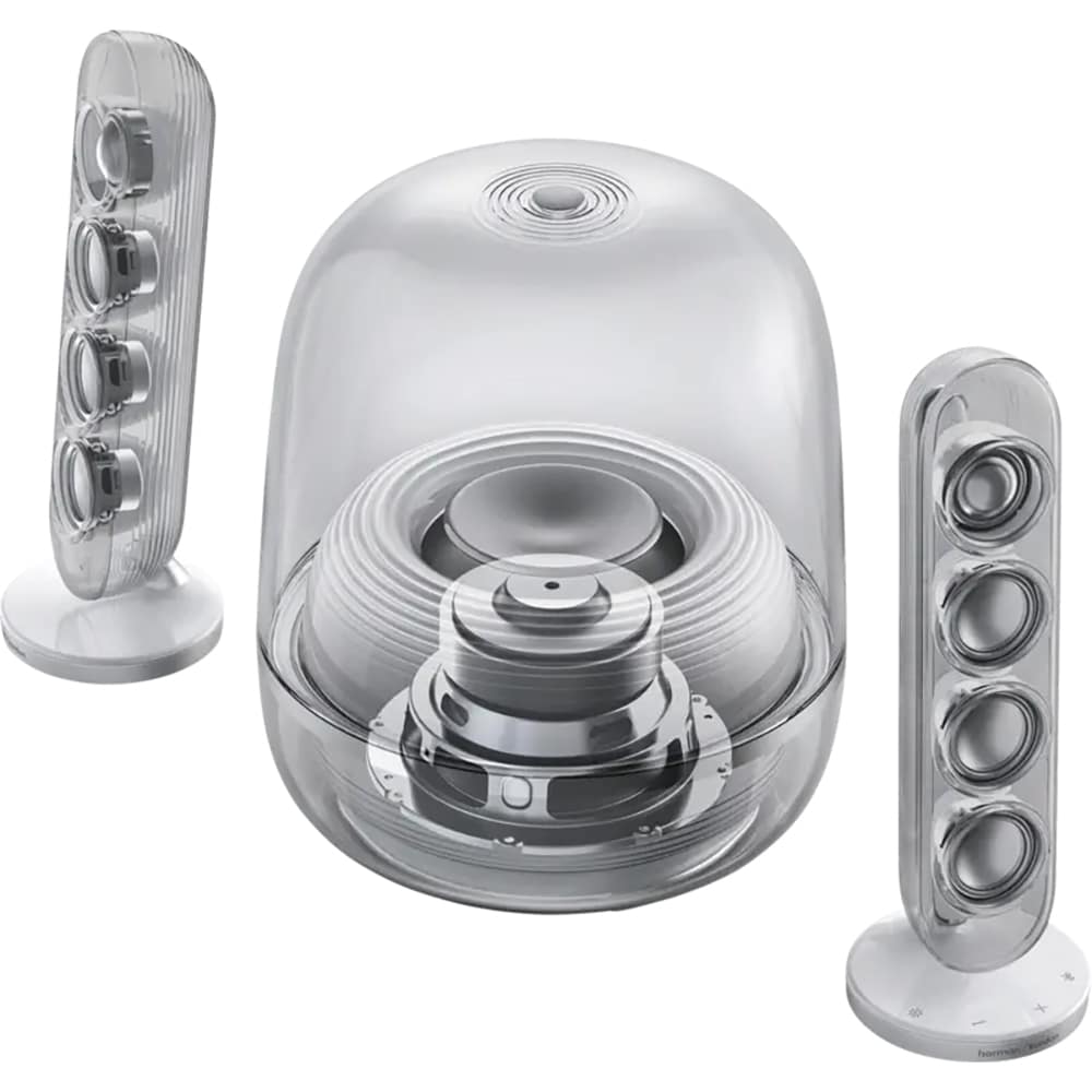 Boxa inteligenta HARMAN KARDON SoundStick 5, 190W, Wi-Fi, Bluetooth, alb