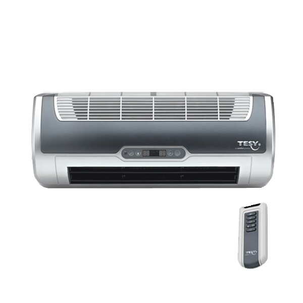 Aeroterma de perete TESY HL 277 W PTC, 2 trepte de putere, 2000W, argintiu