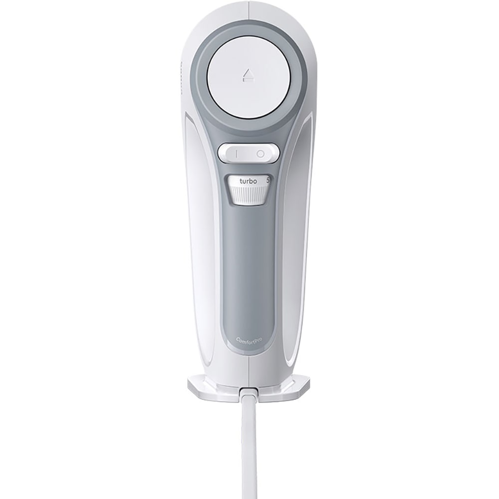 Mixer de mana BRAUN MultiMix 3 HM3200WH, 550W, 5 trepte viteza, alb-gri