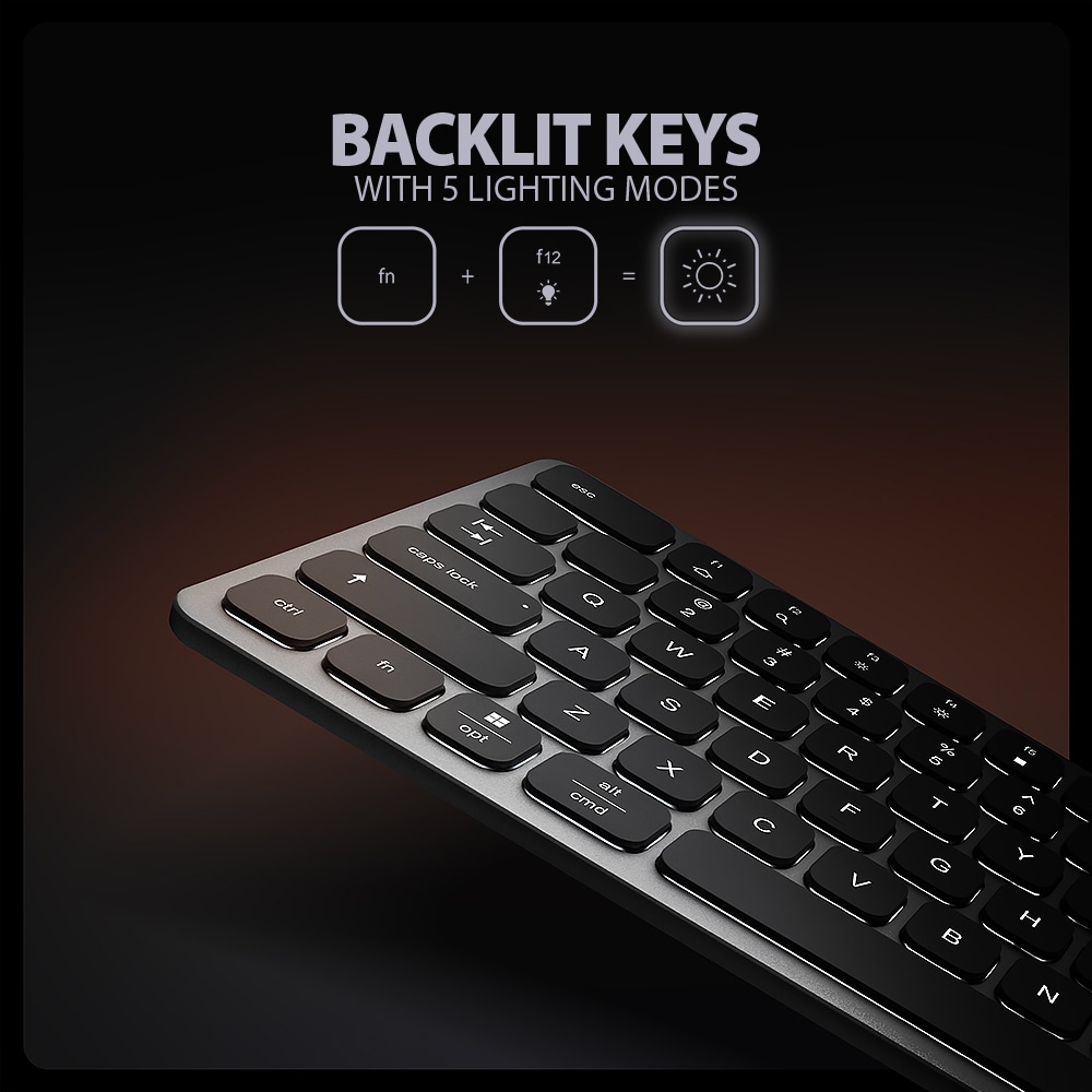 Tastatura cu fir AXAGON HMC-KB-US cu hub 9 in 1, USB, Layout US, gri-negru