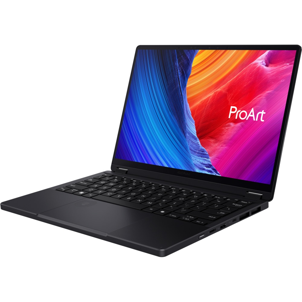 Laptop ASUS ProArt PX13 HN7306EA-LX010X, AMD Ryzen AI MAX+ 395 pana la 5.1GHz, 13.3" 3K Touch, 64GB, SSD 1TB, Windows 11 Pro, Nano Black