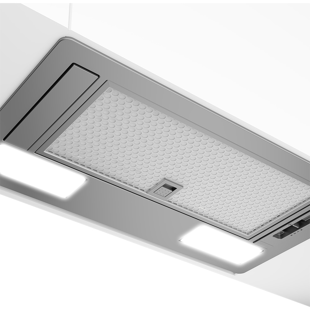 Hota incorporabila BEKO HNU51310SE, 1 motor, 370 m3/h, L 50 cm, argintiu