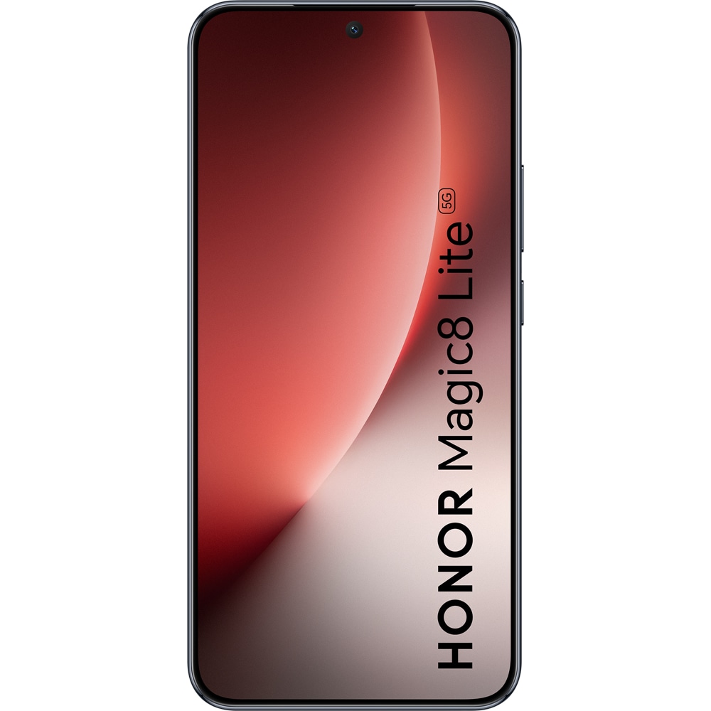 Telefon HONOR Magic 8 Lite, 512GB, 8GB RAM, Dual SIM, Midnight Black