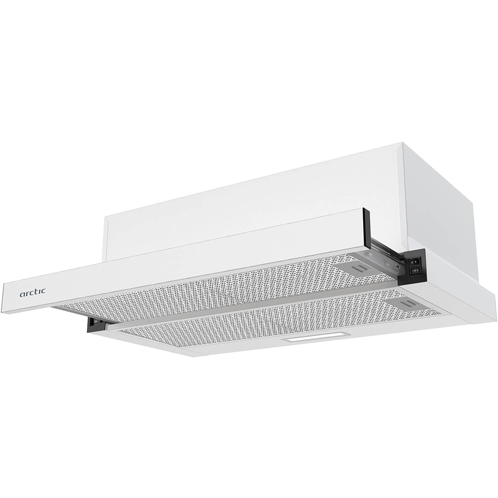 Hota incorporabila ARCTIC AHT6132W, 1 motor, 290 m3/h, L 60 cm, alb