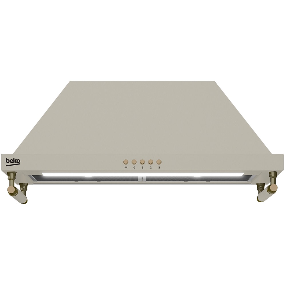 Hota decorativa BEKO BHCP65422BCH, 1 motor, 415 m3/h, L 60 cm, crem