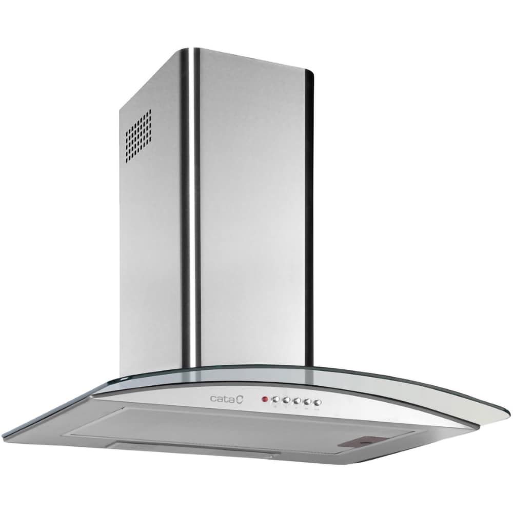 Hota decorativa CATA C-600 GLASS /L, 1 motor, 400m3/h, L 60 cm, inox