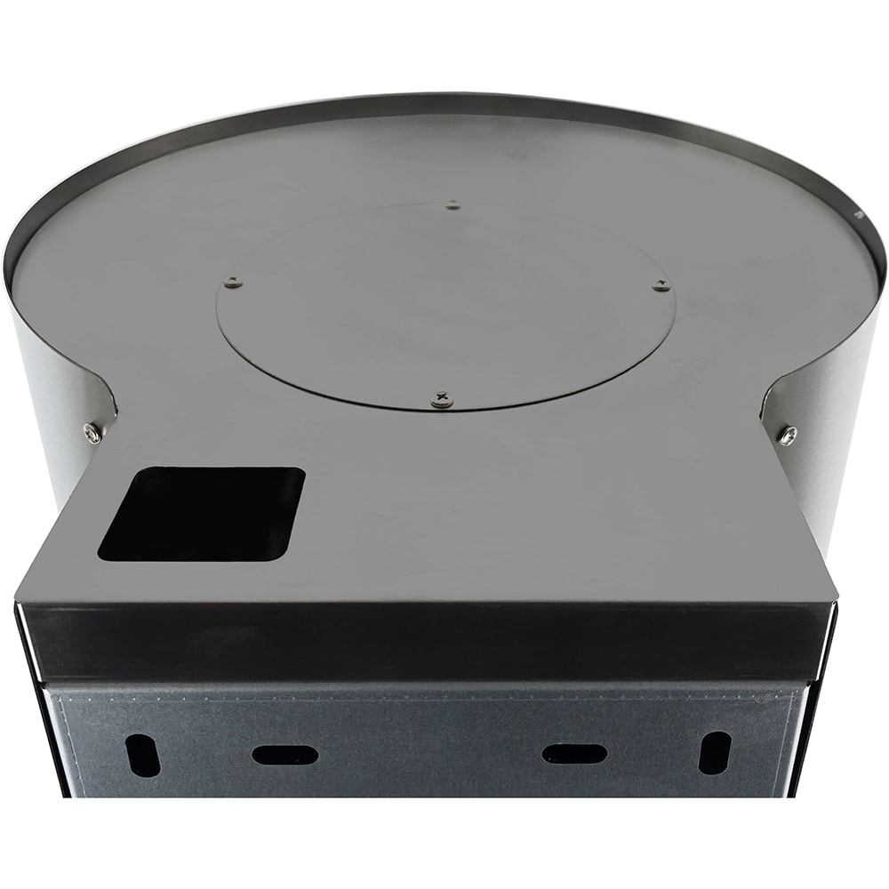 Hota decorativa TURBIONAIRE Dot 35 Wall DOT35WS, 1 motor, 800 m3/h, L 38 cm, inox