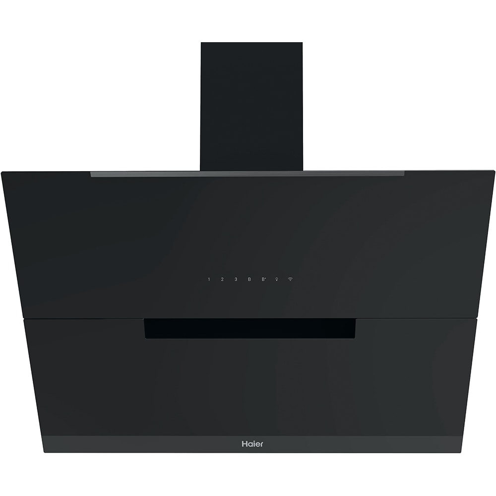 Hota decorativa HAIER HADG9CS46BWIFI, 1 motor, 589 m3/h, L 90 cm, negru