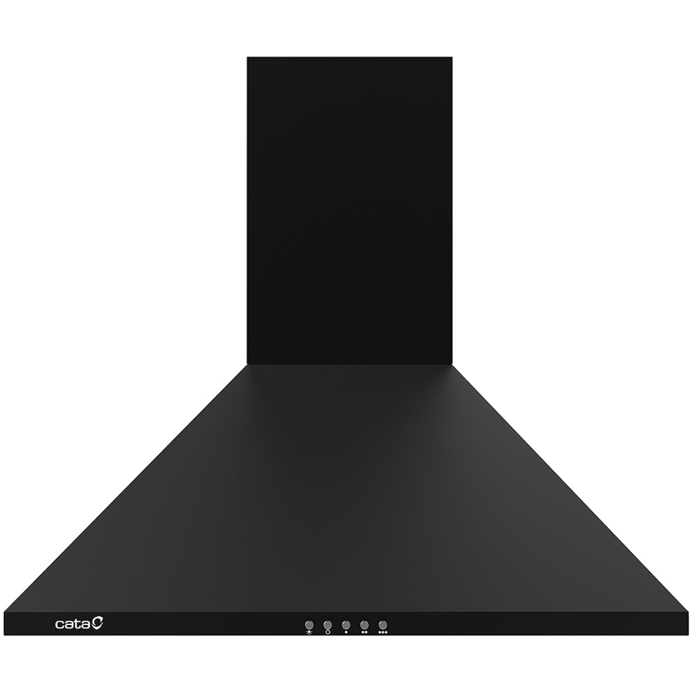 Hota decorativa CATA Omega 600 BK/M, 1 motor, 645 m3/h, L 60 cm, negru