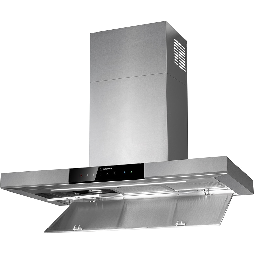 Hota decorativa TURBIONAIRE Elva 90 Wall TEV90WS, 1 motor, 800 m3/h, L 90 cm, inox