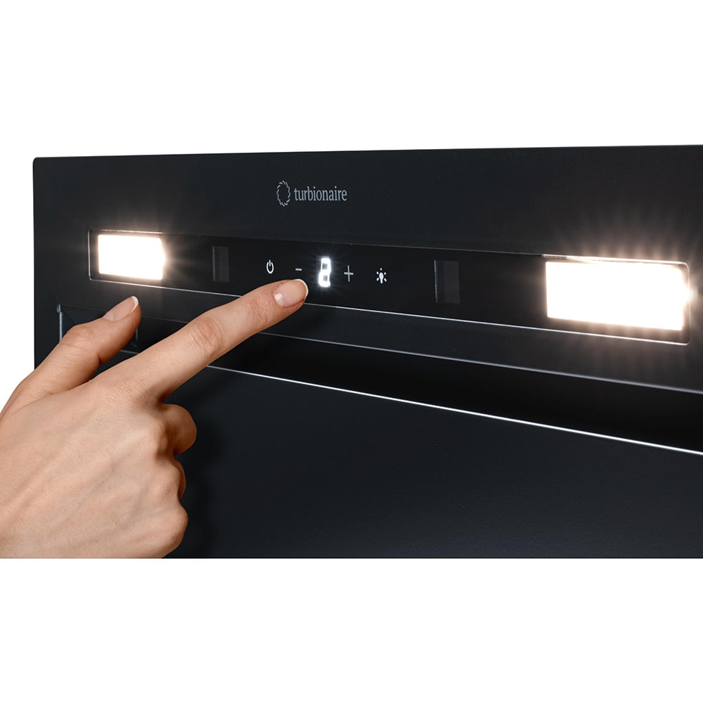 Hota incorporabila TURBIONAIRE Thea 50 RCB, 1 motor, 800 m3/h, 52 cm, negru